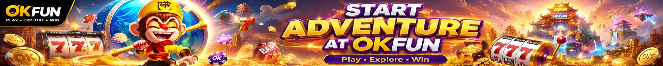 start adventure at okfun banner